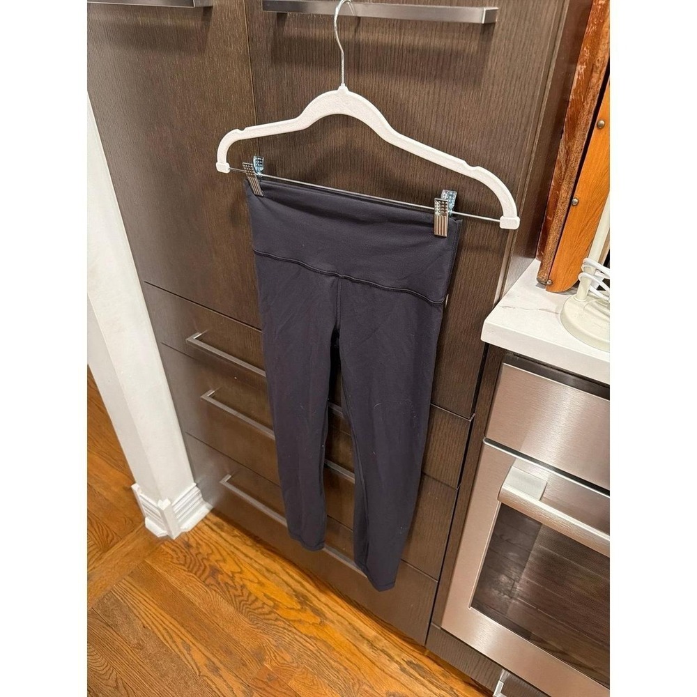 Lululemon Wunder Train High-Rise Crop 23 black size 0